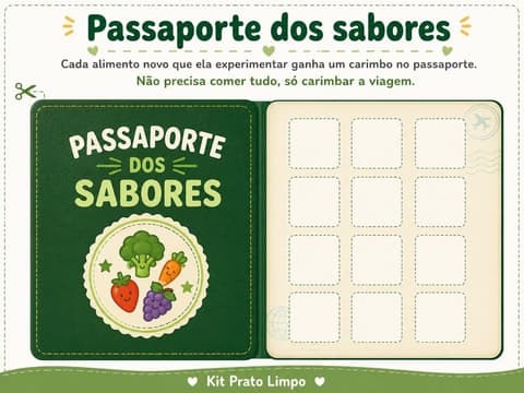 Ficha: Passaporte dos sabores